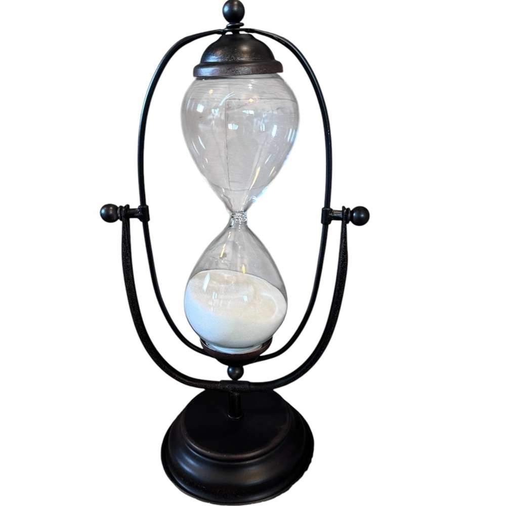 New in the box decorative hour glass